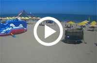 Замечательная вебкамера на городском пляже города Керчь.